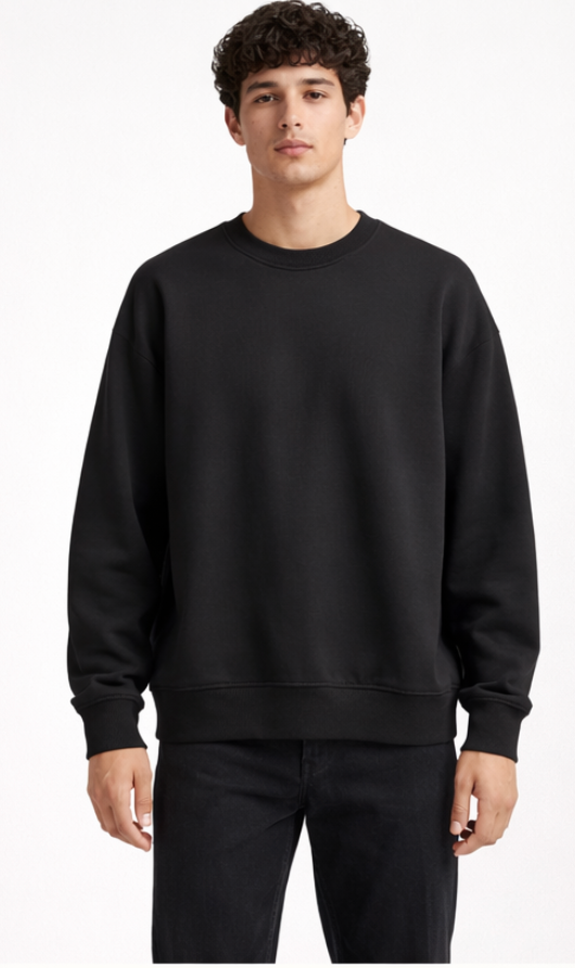 relaxed crewneck